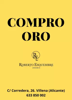 Compro Oro en Villena – Mejor Precio al Instante | Joyeros Esquembre