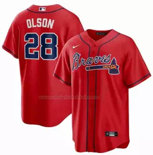 Camiseta béisbol hombre Atlanta Braves – Calidad MLB y envío rápido