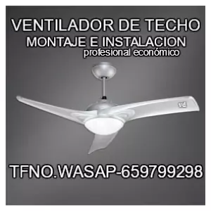 VENTILADOR DE TECHO-INSTALO
