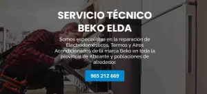 Servicio Técnico Beko Elda 965217105