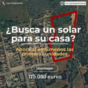 Solares para chalets en Llucmajor