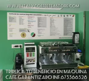 ABRE NEGOCIO TODAS CAPSULAS CAFE ITALIA, bar, tienda