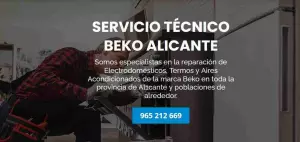 Servicio Técnico Beko Alicante 965217105