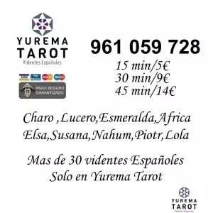 L"S MEJORE TAROTISTAS DE ESPAñA, VIDENTES, ASTROLOGIA,NUMERO