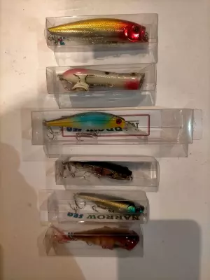 Lote de 6 señuelos artificiales A Estrenar