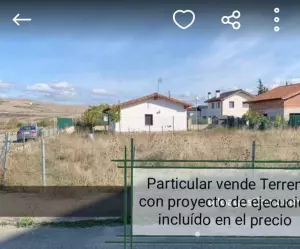 VENDO TERRENO EN UN PUEBLO PRIVILEGIADO