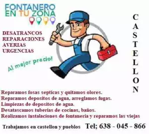 fontanero castellon de la plana
