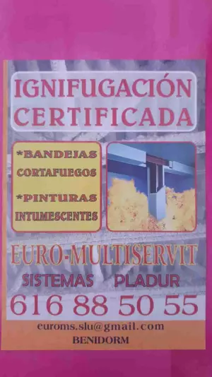 certificado ignifugo