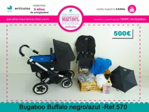 Carrito Bugaboo Buffalo negro &ndash; Ref.570