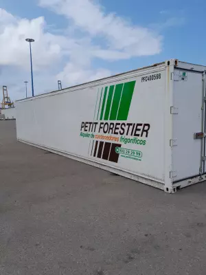 CONTENEDOR MARÍITMO 40\' REEFER GIJÓN
