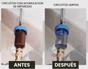 Limpieza suelo radiante