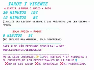 CONSULTAS VIRTUALES DE TAROT PRIVADAS LA VOLUNTAD
