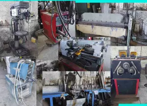 SE VENDE MAQUINARIA Y REPUESTOS DE TALLER CERRAJERIA