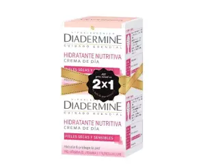 DIADERMINE CREMA FACIAL DE DÍA HIDRATANTE NUTRITIVA 2 X 50ML