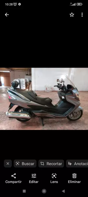 Vendo moto burgman k7 400