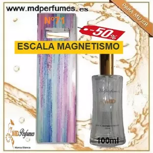 Oferta Perfume Mujer ESCALA MAGNETISMO n&ordm;71 Alta Gama 100ml
