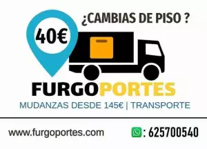 Mudanza Hortaleza 625-700540-> Precios desde 50EUR
