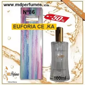 Oferta Perfume mujer EUFORIA CE .KA N&ordm;86 Alta Gama 100ml 10€;