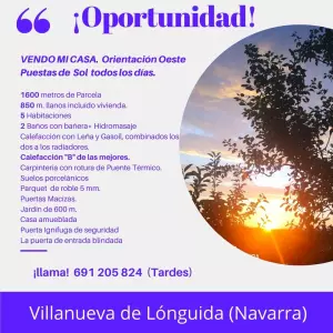 &iexcl;OPORTUNIDAD VENDO MI CASA AMUEBLADA!