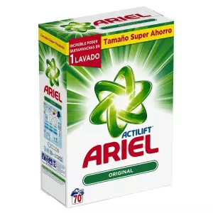 DETERGENTE EN POLVO ARIEL ACTILIFT ORIGINAL 70 LAVADOS
