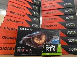 GeForce RTX 4090 24GB  Gigabyte GeForce RTX 3070 Ti