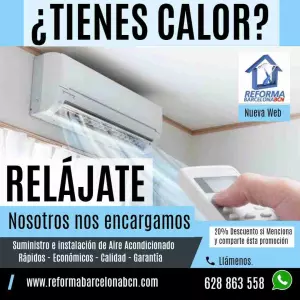 INSTALACION DE AIRE ACONDICIONADO