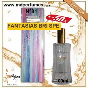 Oferta Perfume mujer equivalente FANTASIAS BRI SPE N&ordm;81