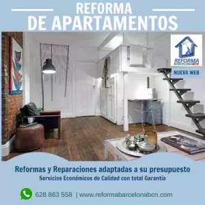 REFORMAS Y REPARACIONES EN APARTAMENTOS Y PISOS