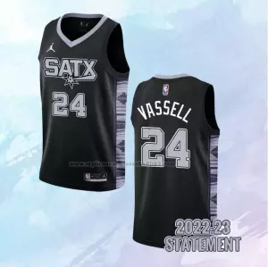 Camiseta San Antonio Spurs Statement Negro 2022-23
