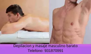 Masajista masculino para hombres .