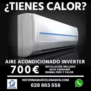 AIRE ACONDICIONADO DE 3000 FRIGORÍAS POR SÓLO 700EUR