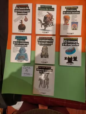 Lote n° 8.. Enigmas 7 Libros
