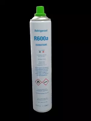 Gas refrigerante isobutano R600a