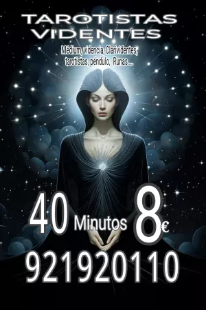 VIDENTES REALES 40 MINUTOS 8€