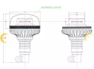 Rotativos o girofaros LED