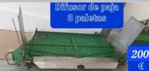 Distribuidor/Difusor del picador de paja