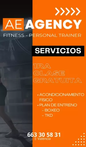 Entrenadora de boxeo y tkd