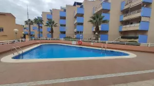 SE ALQUILA APARTAMENTO 2 HABITACIONES EN ORIHUELA COSTA (AGUA MARINA) A 200 METROS DEL MAR