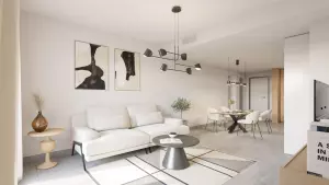 APARTAMENTO  DE NUEVA COSTRUCION DE 2 HABITACIONES 2 BAÑOS EN VILLA MARTIN (ORIHUELA COSTA)