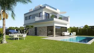 Villas con grandes dimensiones en San Miguel de Salinas (Alicante) de 3 habitaciones 3 baños.