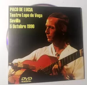 PACO DE LUCIA - TEATRO LOPE DE VEGA, SEVILLA 1990 (DVD)