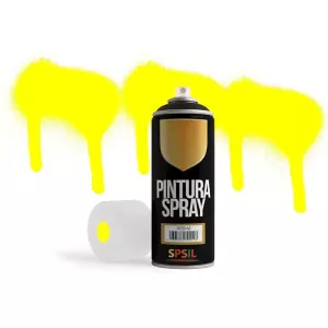 8581 SPRAY PINTURA COLOR AMARILLO FLUOR 400 ML. SPSIL