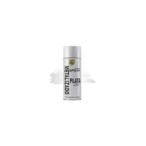 8593 SPRAY PINTURA COLOR PLATA METALIZADO 400 ML. SPSIL