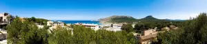 Sea view building plot with project