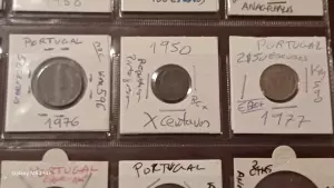 Lote monedas de Portugal las de la fotos antiguas y más mode