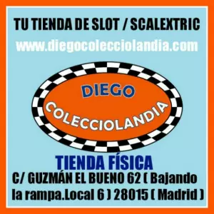 TIENDA SCALEXTRIC MADRID . DIEGO COLECCIOLANDIA