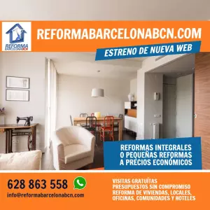 REFORMAS DE TODO TIPO EN BARCELONA
