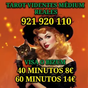 TAROTISTAS  Y VIDENTES - 40 MIN 8 EUROS