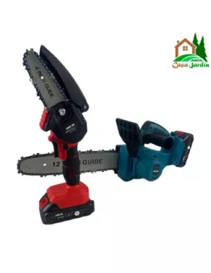 Conjunto de Motosierras con 2 Baterías de Li-Ion