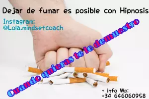 Dejar de fumar es posible con hipnosis terapéutica